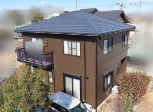 栃木県宇都宮市 Y様邸 屋根カバー工法･外壁塗装工事