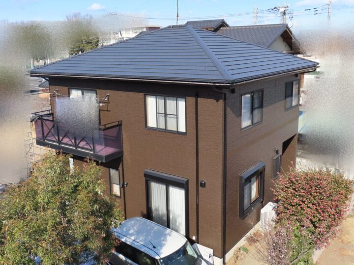 栃木県宇都宮市 Y様邸 屋根カバー工法･外壁塗装工事