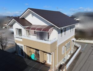 栃木県宇都宮市 A様邸 屋根カバー工事･外壁塗装工事