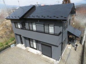 栃木県日光市 K様邸 屋根塗装･外壁塗装工事･FRP防水1プライ工法