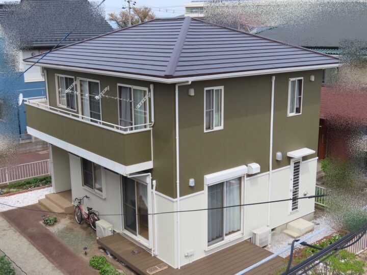 栃木県下野市 T様邸 屋根カバー工法･外壁塗装工事