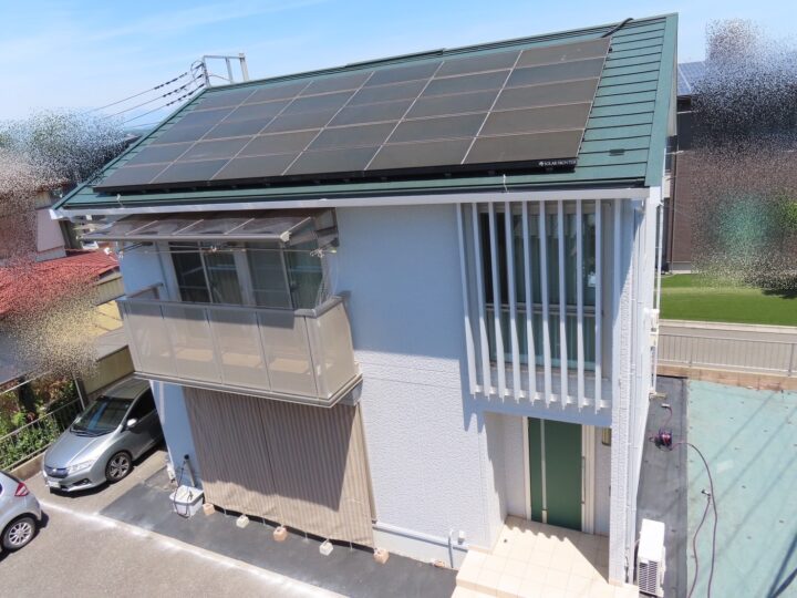 栃木県宇都宮市 A様邸 屋根カバー工法･外壁塗装工事･玄関ドアリフォーム