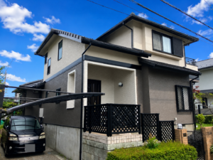 栃木県宇都宮市 N様邸 屋根塗装･外壁塗装工事