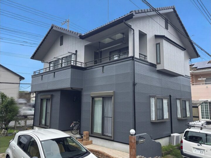 栃木県塩谷郡高根沢町 S様邸 外壁塗装工事