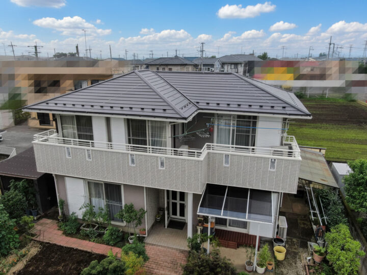 栃木県宇都宮市 T様邸 屋根葺き替え工事・外壁塗装工事・ベランダシート防水工事