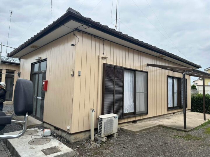栃木県栃木市　F様 貸家外壁塗装工事