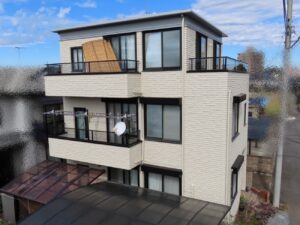 栃木県小山市 K様邸 屋根塗装・外壁塗装・ベランダ防水工事